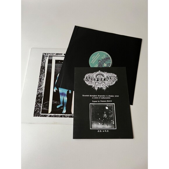 Gates of Dawn Self Titled LP + Insert Death Hymns Records DH-028 EX - Picture 5 of 9